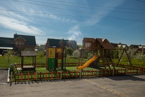 Деревянная детская площадка Крепость Deluxe - вид 13